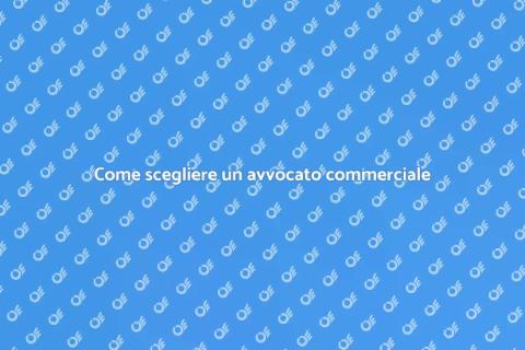 Avvocato per controversie commerciali