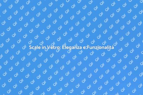 Scale a Chiocciola in Vetro: Design Unico