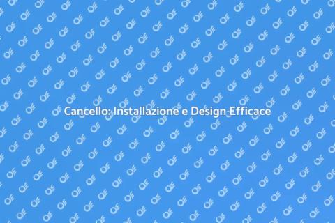 Installare Cancello: Guida Completa