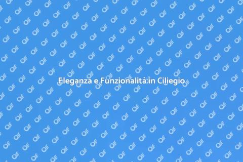 Scrivania Su Misura in Ciliegio