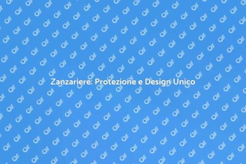 Zanzariere con Cassetta di Protezione
