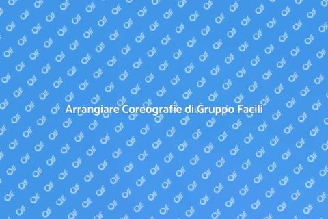 Coreografia di Gruppo: Arte e Creatività