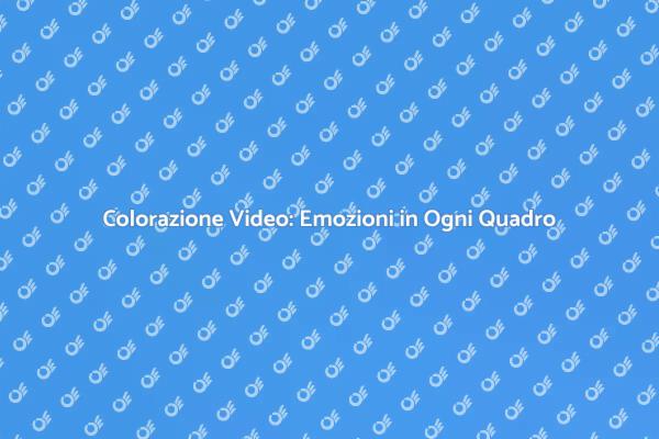 Trasforma i Tuoi Video con il Colore