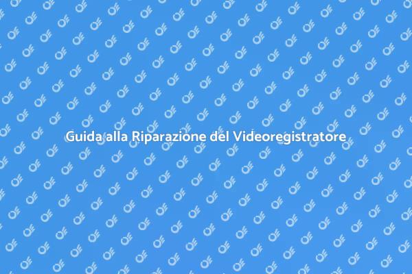 Riscopri il Videoregistratore!