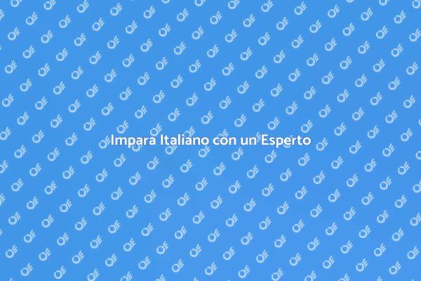 Apprendi l'Italiano in Modo Efficace