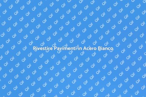 Pavimento in Acero Bianco: Eleganza
