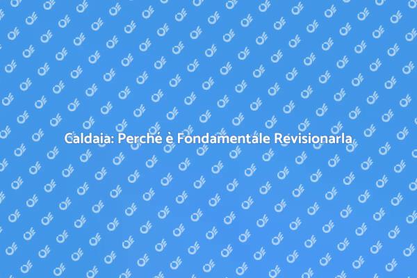 Revisionare la Caldaia: Perché è Cruciale