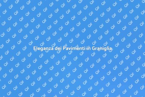 Pavimenti in Graniglia di Marmo