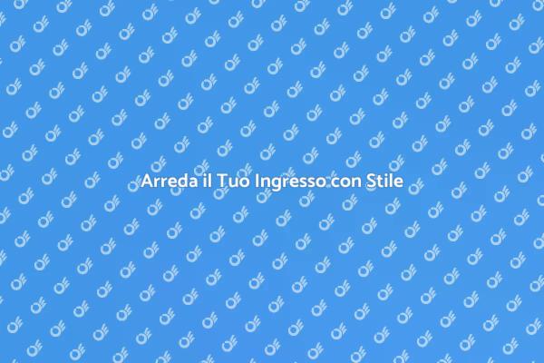 Mobile su Misura per Ingressi Accoglienti