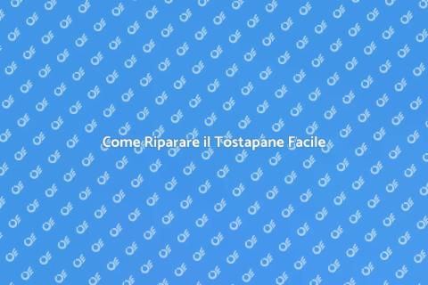 Riparare il Tostapane: Guida Pratica
