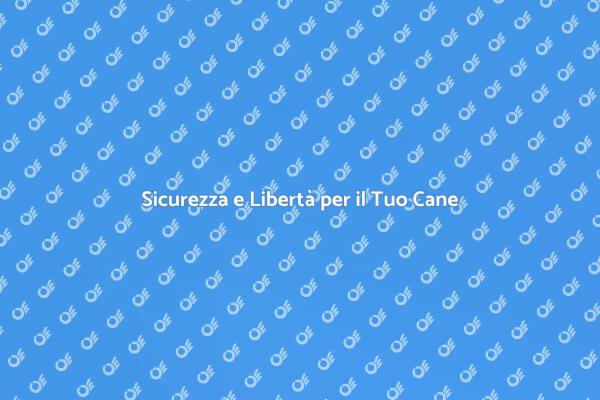 Il Recinto Perfetto per il Tuo Cane