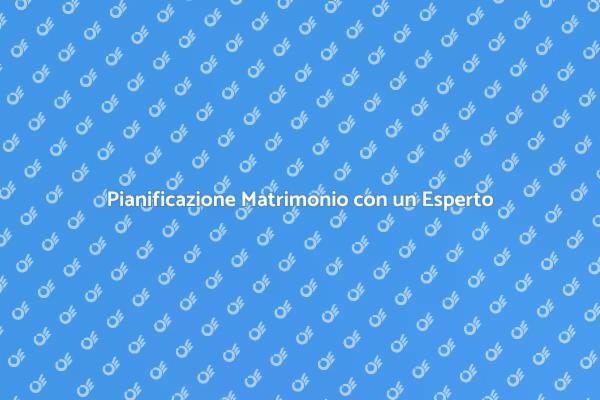 Matrimonio: Pianificazione con un Esperto