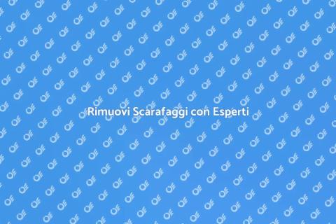 Controllo e Eliminazione Scarafaggi