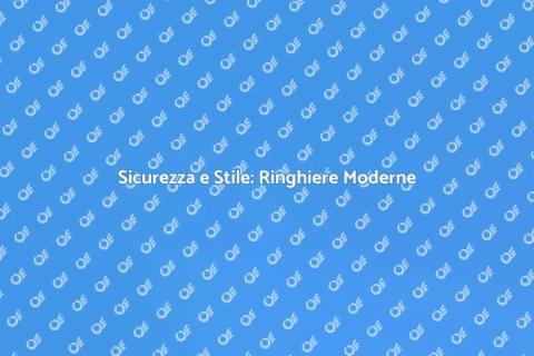 Ringhiere Moderne in Metallo: Sicurezza e Design