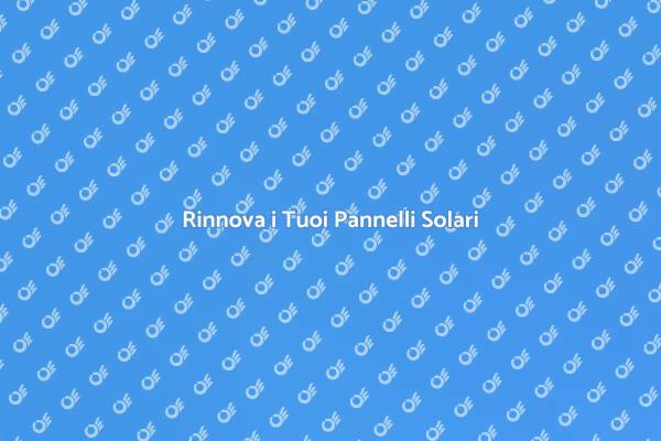 Riconquista la Tua Energia Solare