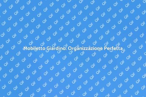 Mobiletto Attrezzi da Giardino
