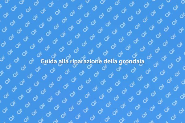 Riparazione grondaia ghiaccio: ecco come fare
