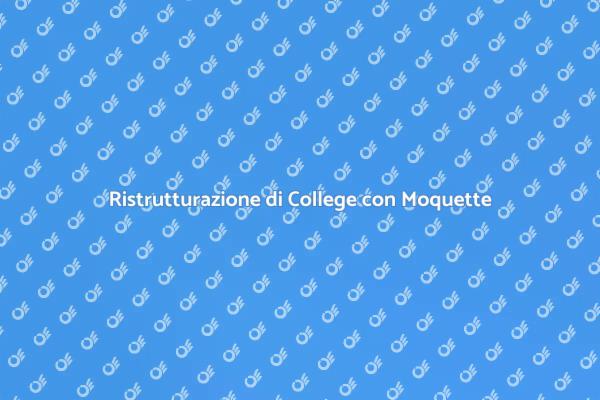 Ristrutturazione College: Guida alla Moquette