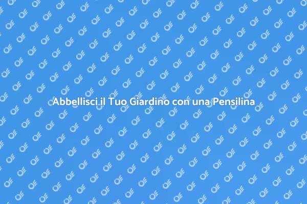 Rendi Unico il Tuo Spazio Esterno