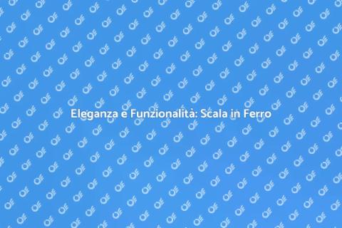 Scala in Ferro per Uffici Elegante
