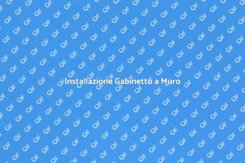Gabinetto con Cassetta a Muro