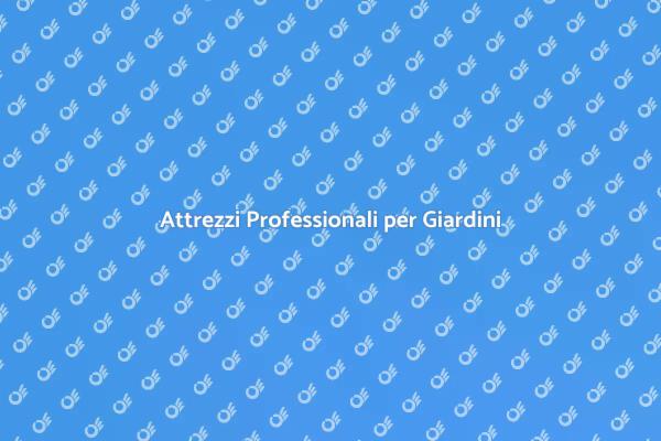 Attrezzi per la Pulizia del Terreno