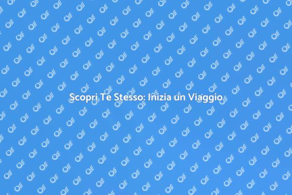 Inizia il Tuo Viaggio Interiore Oggi