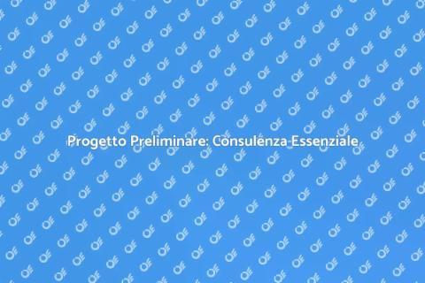 Consulenza Progetto Preliminare Casa