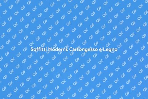 Soffitti in Cartongesso e Legno