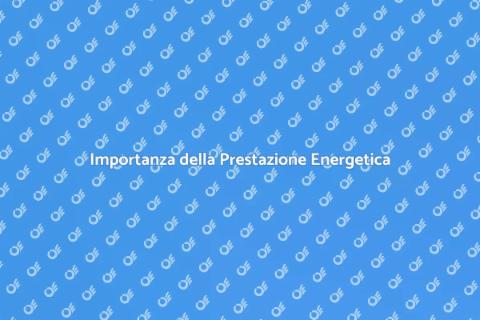 Dichiarazione di Prestazione Energetica