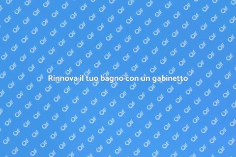 Gabinetto moderno: rinnovare il bagno