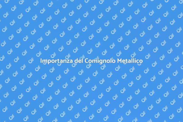 Comignolo Metallico: Perché Sceglierlo?