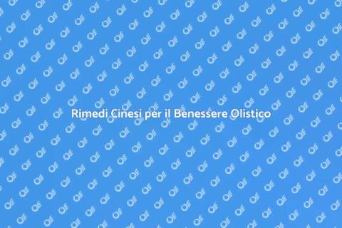 Medicina Cinese: Benessere Antico