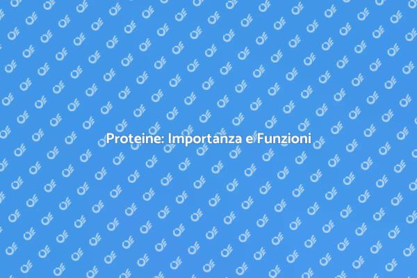 Guida alla Chimica delle Proteine