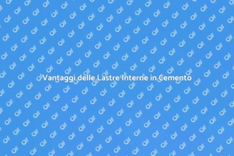 Installare Lastre Interne in Cemento