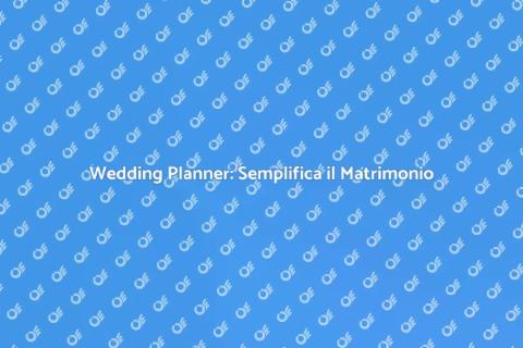 Consulenza Wedding Planner per Matrimonio