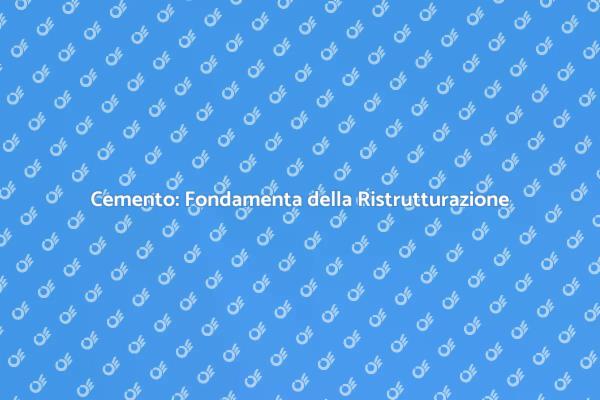 Sicurezza con la Rinforzatura del Cemento