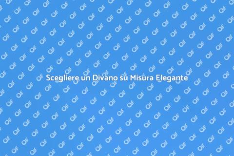 Divano su Misura con Braccioli Sottili