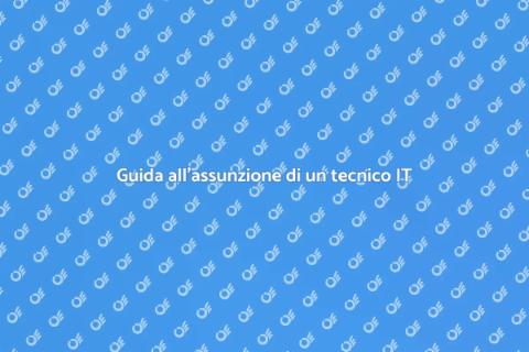 Assumere un tecnico informatico