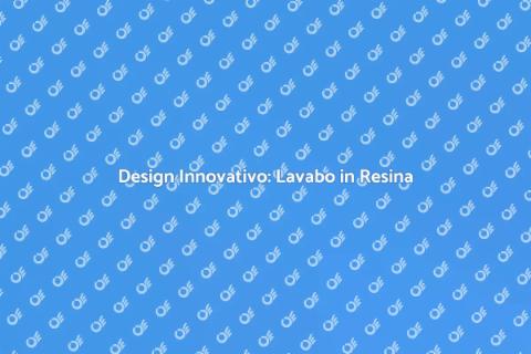Lavabo Bagno in Resina: Stile Unico