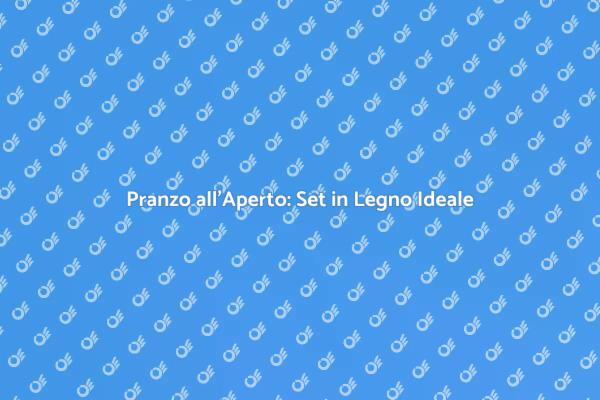 Crea il Tuo Angolo di Relax Esterno