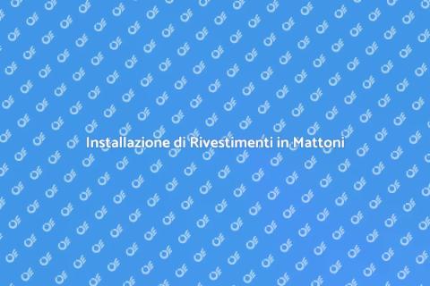 Rivestimenti in Mattoni: Guida all'Installazione