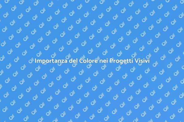 Colore e Successo nei Progetti Visivi