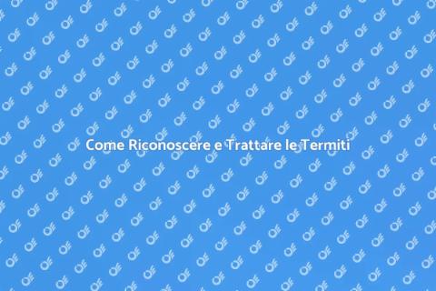 Trattamento Efficace Contro le Termiti