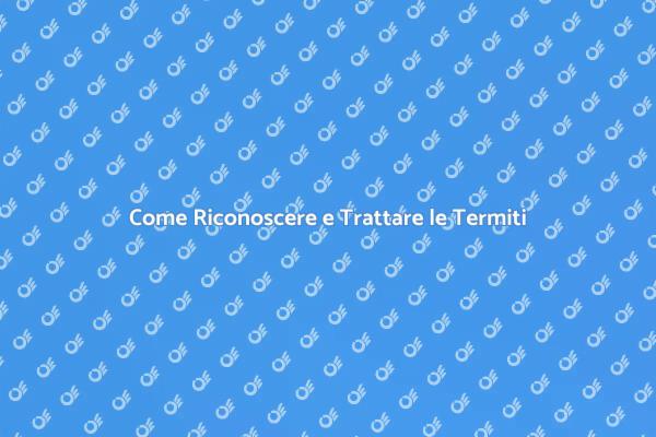 Termiti: Come Difendere la Tua Casa