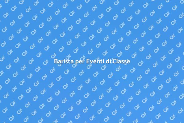 Il Barista: Un Tocco di Classe per Eventi