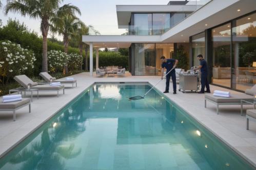 effettuare servizi per la piscina