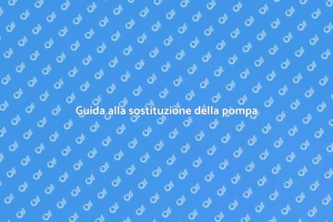 Sostituzione pompa di raccolta