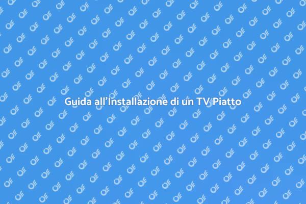Come Installare un Televisore a Schermo Piatto