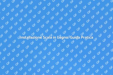 Scala in Legno: Stile e Funzionalità